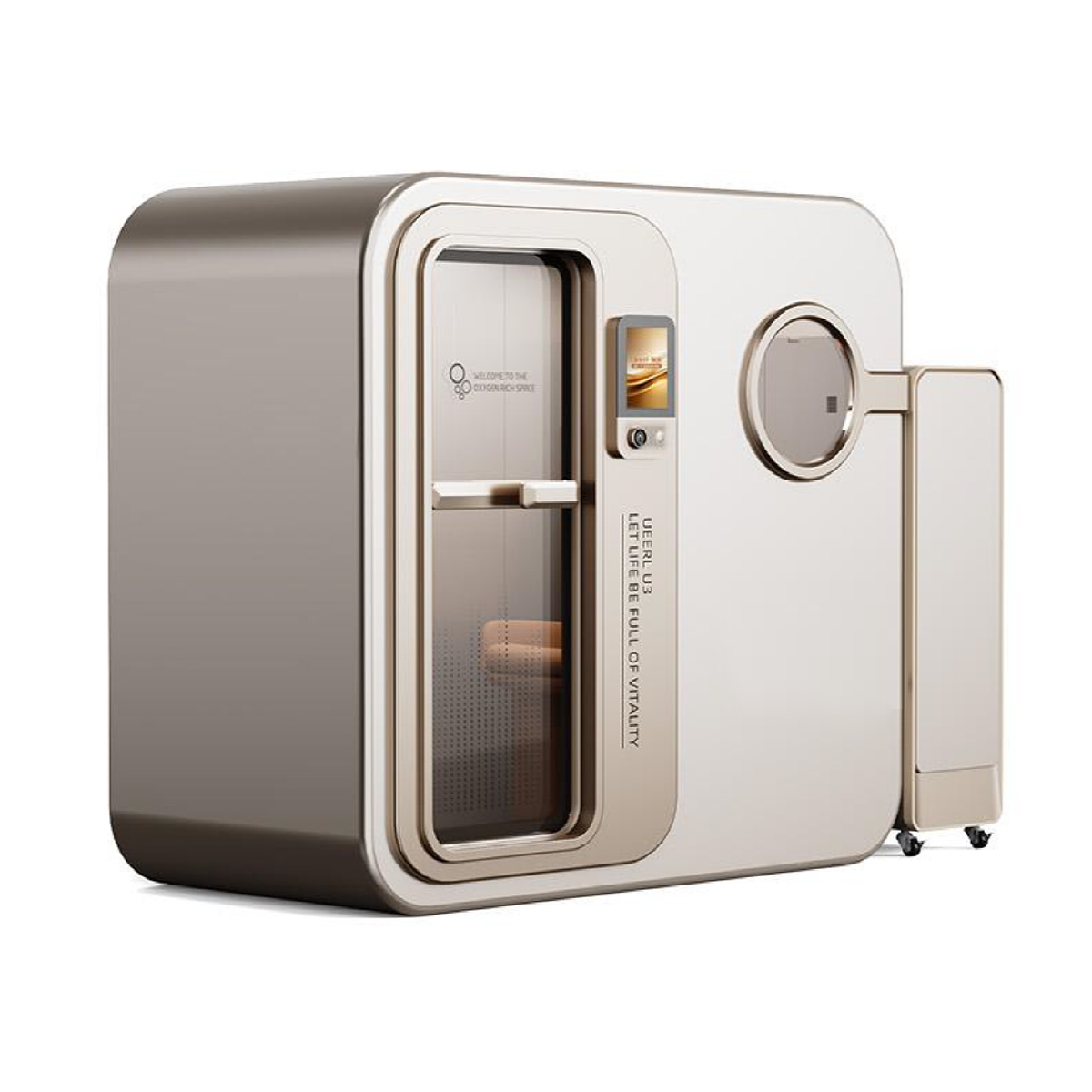 U3 Luxury Gold Single-Person Hyperbaric Oxygen Chamber