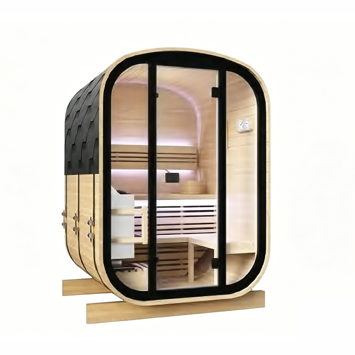 4 PERSONS OUTDOOR SAUNA ROOM